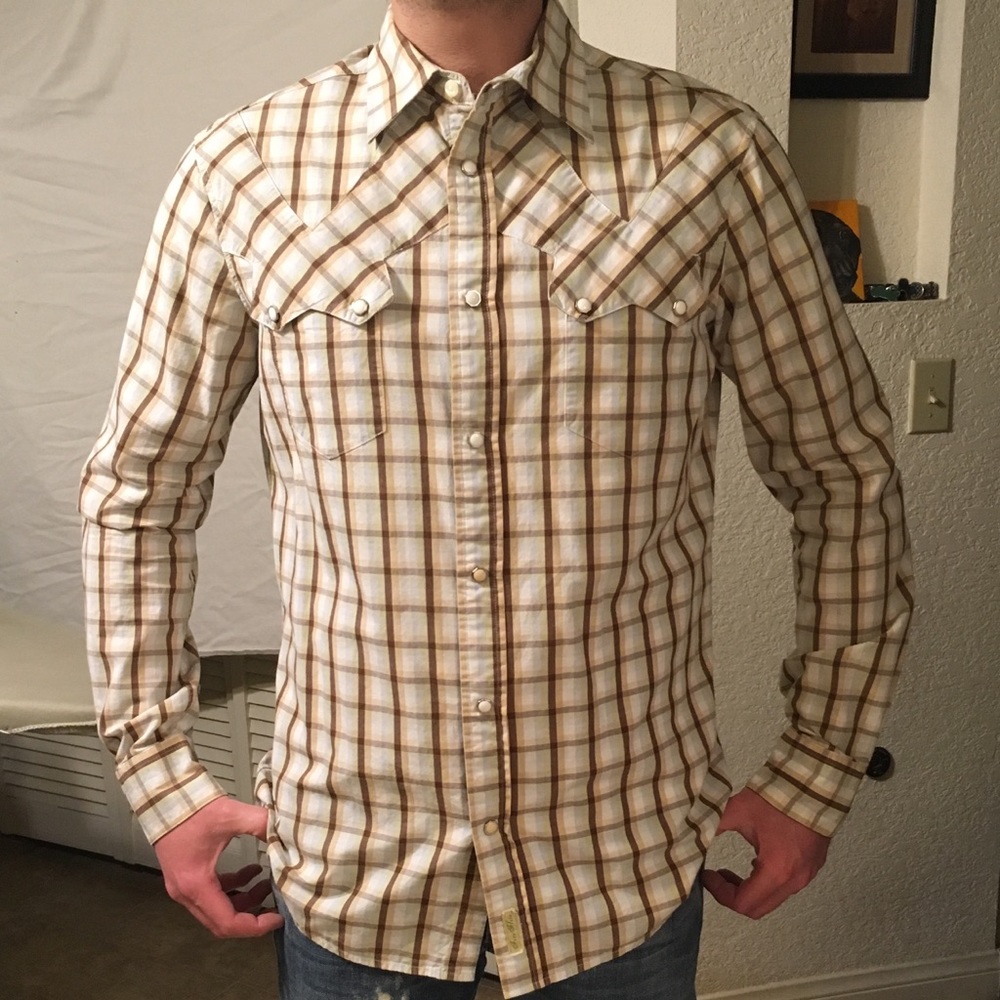 Western Shirt Snaps Down by Fire Flite! SOLD!